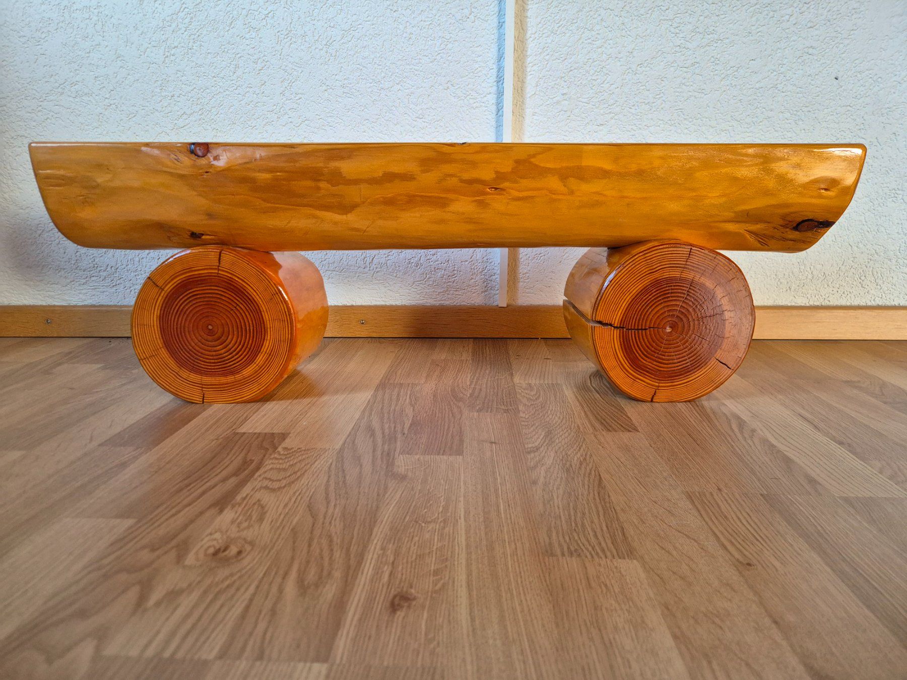 Articoli in legno: Rundholzbank Lärchenholz – Nuovo (secondo la descrizione) da Saland venduto da ise_v65c 4
