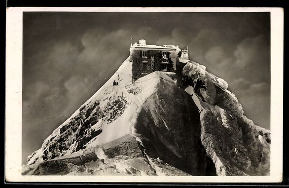Ansichtskarten: AK Säntis, Observatorium – Gebraucht aus Berlin von bartko-reher