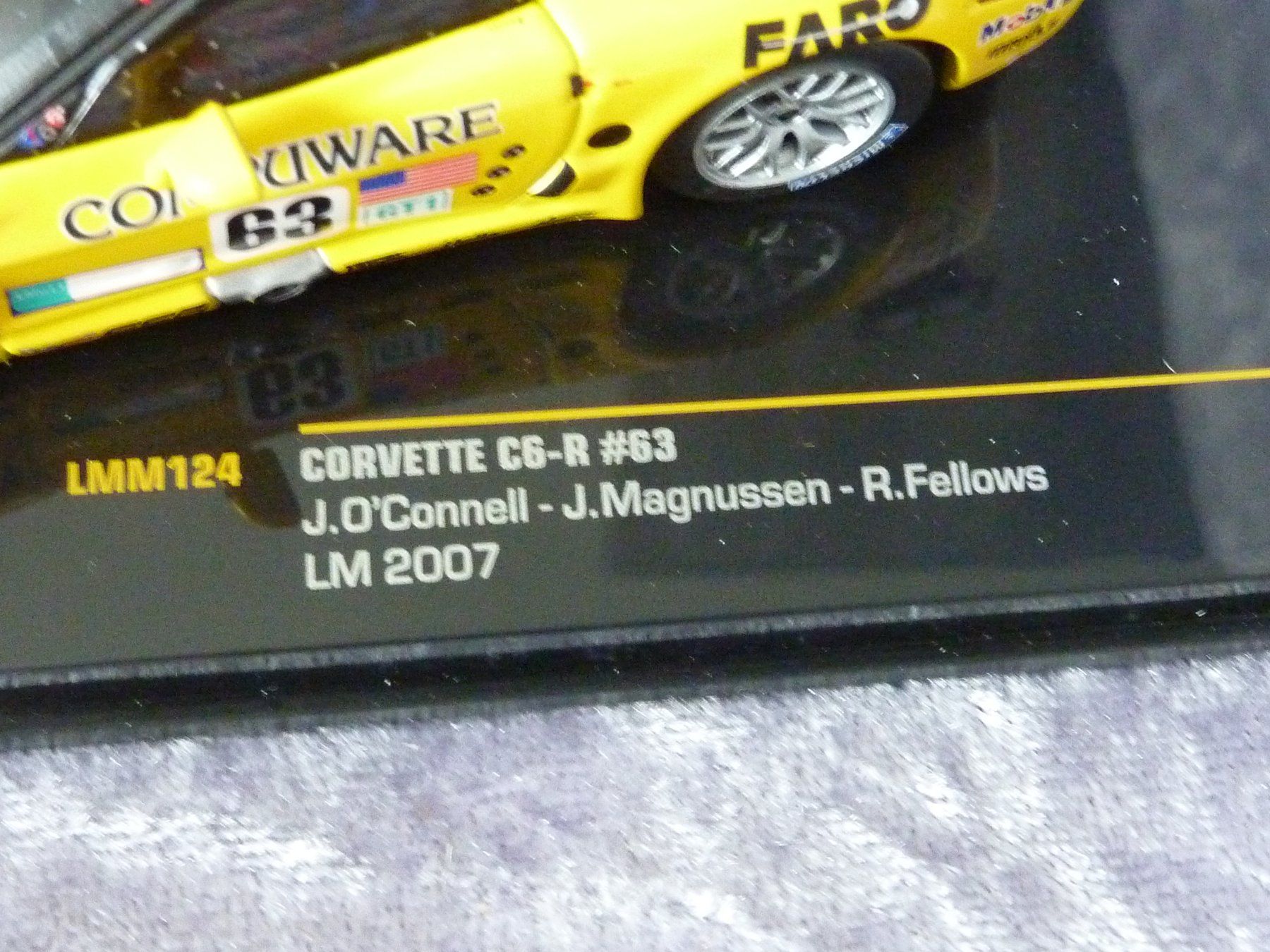 IXO Modellautos: Chevrolet Corvette C6-R #63 1:43 – Gebraucht aus Dürrenäsch von modellautos4you 5