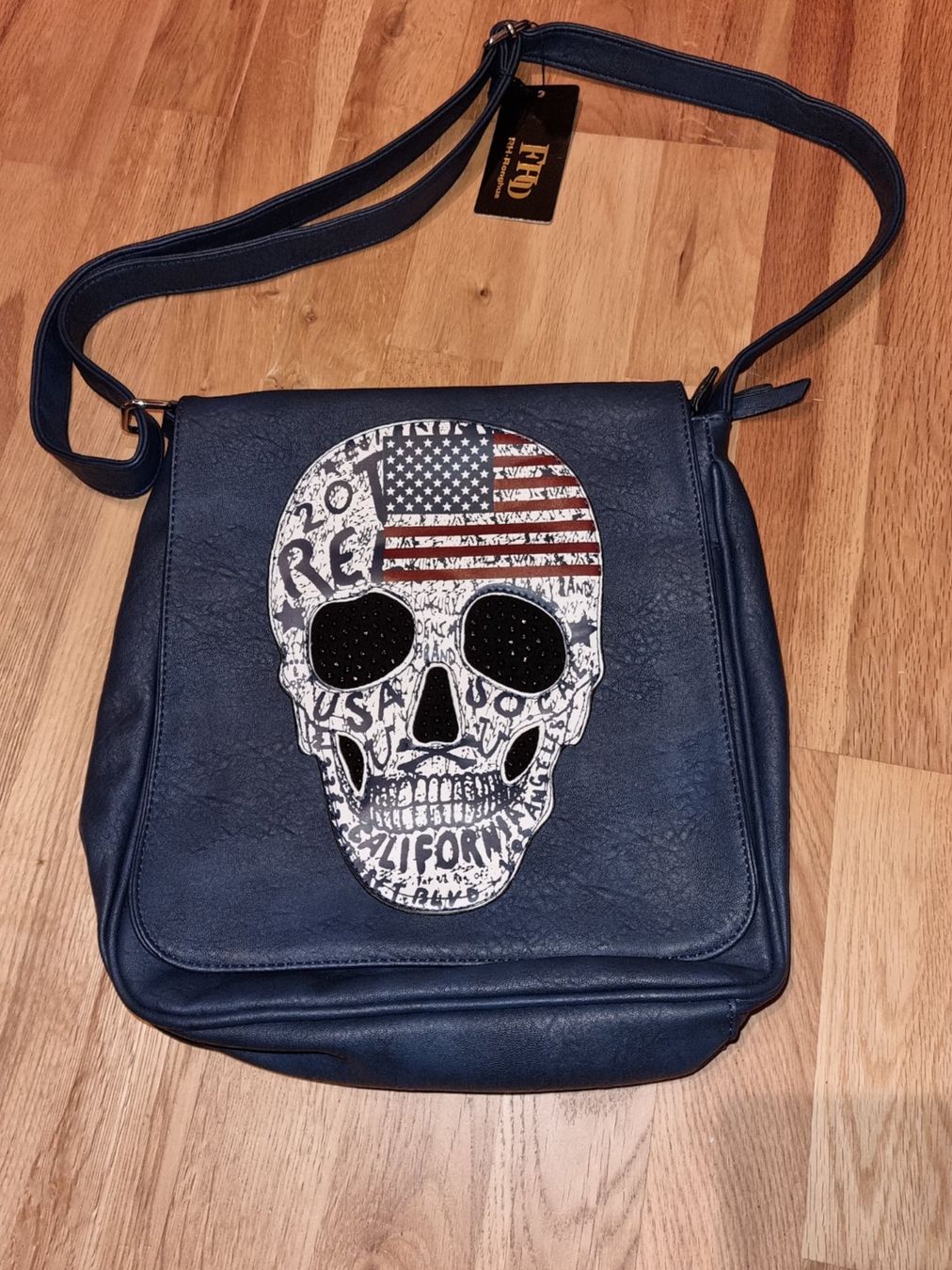 Borse da donna: Handtasche mit Skull Kunstleder – Nuovo (secondo la descrizione) da St.Gallenkappel venduto da RocknSkull