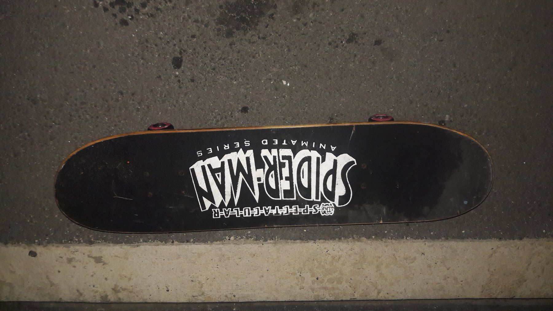 Skateboards: Skatboard spiderman – Gebraucht aus Laufen von Mann455 1