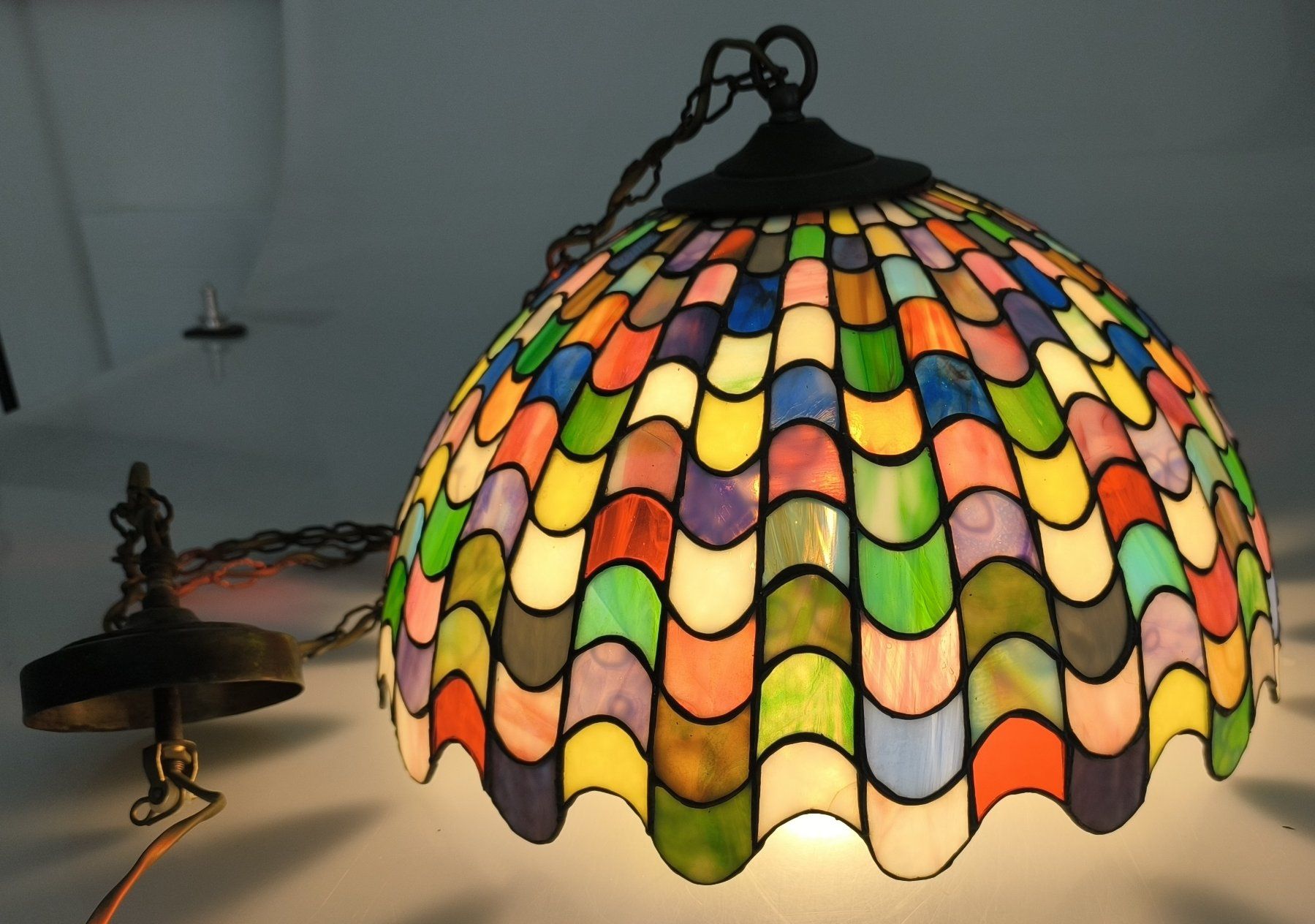 Lampadari & plafoniere: Hängelampe im Tiffany-Stil – Usato da Rüti ZH venduto da Restwert_Rueti_ZH 1