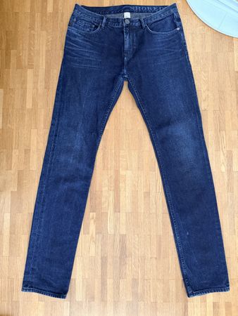 Burberry Brit Herrenjeans Dunkelblau W32 L34 100% Baumwolle