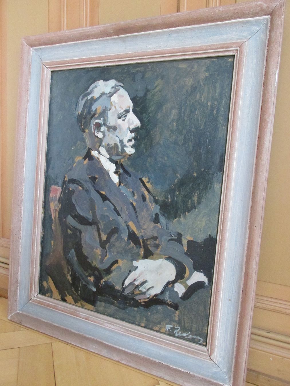 Tableaux: Ölbild: Portrait eines Herrn 1932 / Franz Rederer – D'occasion à Winterthur par mat_q5d5 5