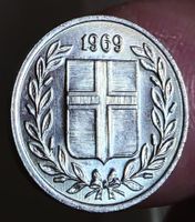 ISLAND 10 AURAR 1969