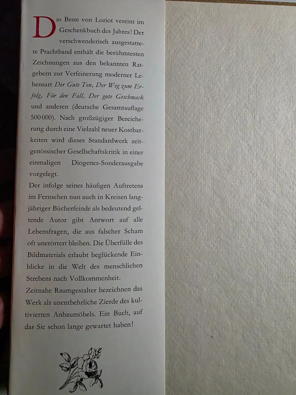 Libri: Loriot s Grosser Ratgeber - 1968 – Usato da Walterswil BE venduto da Lonitti 2