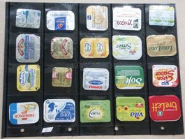 40  verschiedene Butterdeckeli