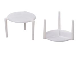 Pizza Abstandshalter weiss 3cm Kunststoff 6000 Stück
