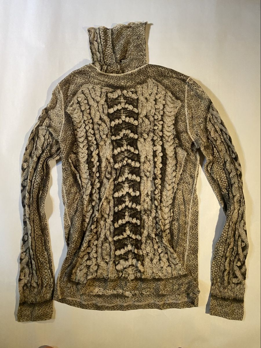 Jean Paul Gaultier Top: Jean Paul Gaultier Maille Top - size M, Fall – Usato da Genève venduto da arcadiancocteau 2