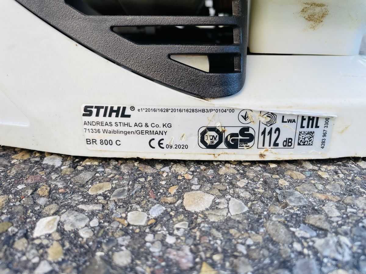 Stihl Soffiatori & Aspiratori per foglie: Laubbläser Stihl BR 800 Profi – Usato da Würenlos venduto da Shop_Shop 7