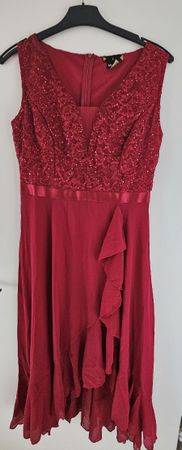 Chiffon Abendkleid L