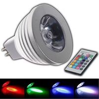 MR16 / GU5.3. RGB LED 12V AC/DC - Farbwechsel Lampe - 4 Watt