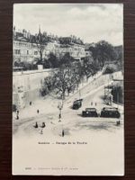 GENÈVE Rampe de la Treille, animée, TRAM / STRASSENBAHN