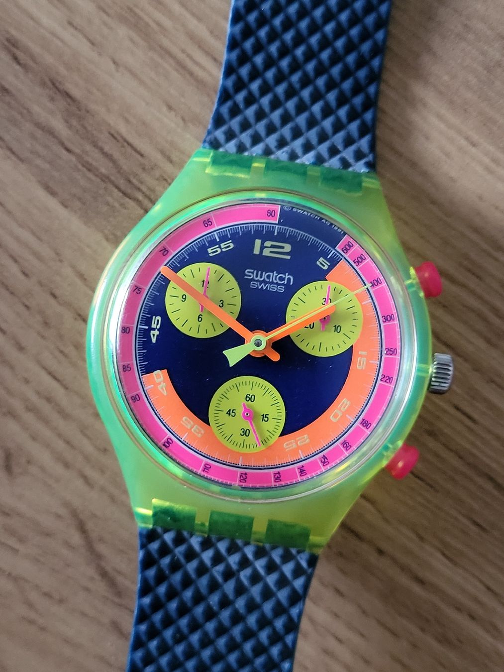 Swatch Orologi: SWATCH Chronograph GRAND PRIX SCJ101 – Usato da Allschwil venduto da Uhrenbinz 1