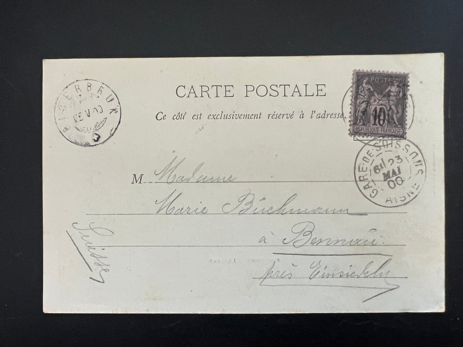 Ansichtskarten: AK 1900 Soisson le Port    (G374) – Gebraucht aus Hinwil von Sidi4 1