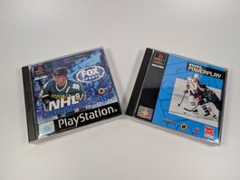 NHL 2000 & NHL Powerplay - PS1 - Playstation