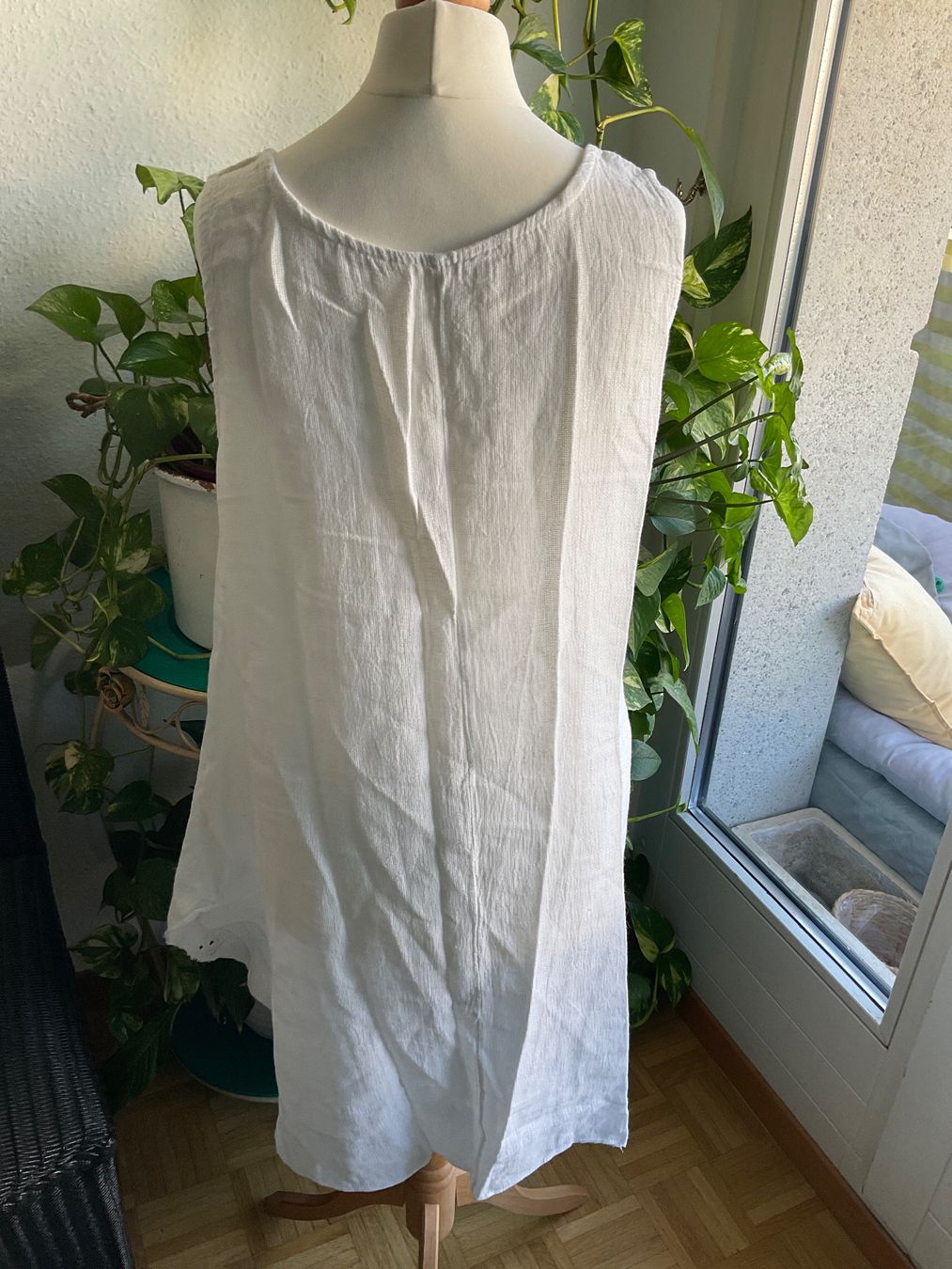 Tuniche: Super agréable tunique blanche lin/coton oversize, onesize – Nuovo (secondo la descrizione) da Genève venduto da Mazelyne 8