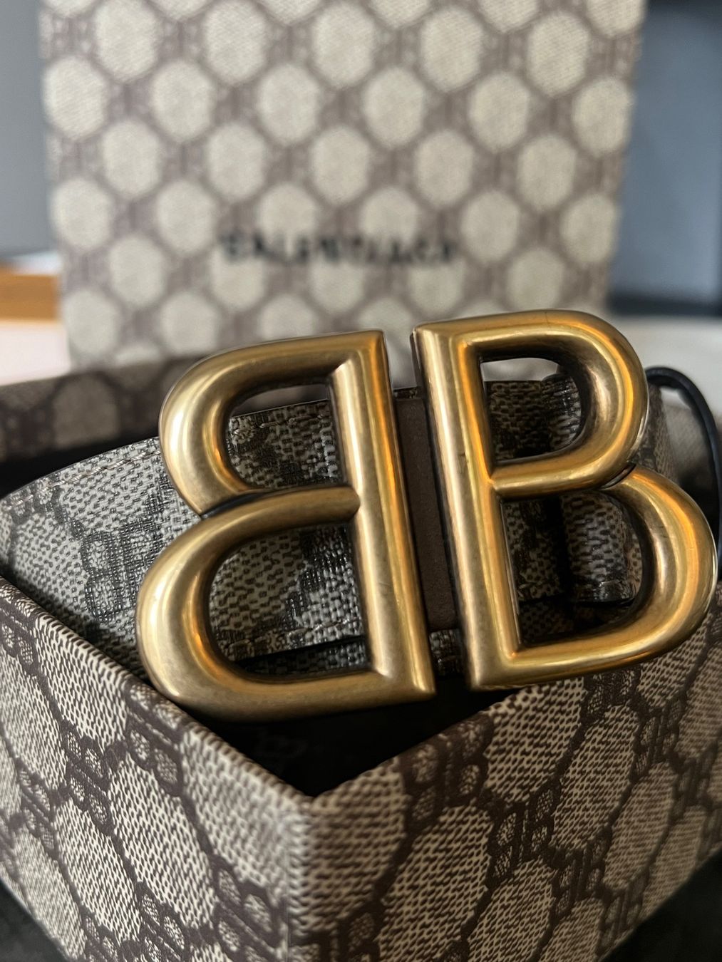 Balenciaga Cinture: Balenciaga Gucci Gürtel – Nuovo e nell'imballaggio originale da Meilen venduto da pgreey 1