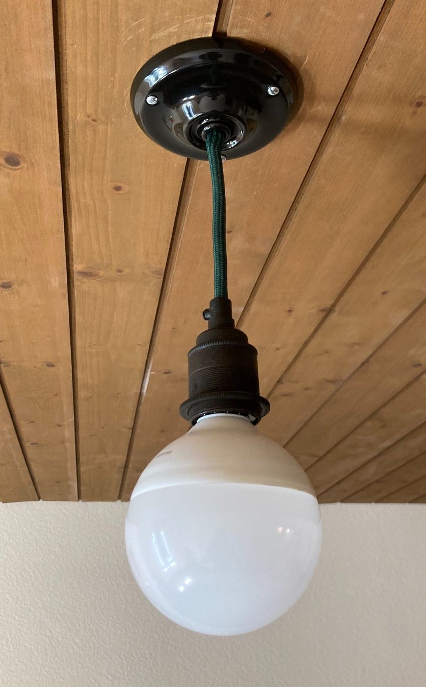 Lampade: Bauhaus Green Ceiling Lamp Lampe Design Vitra – Usato da Zürich venduto da ser_lg25