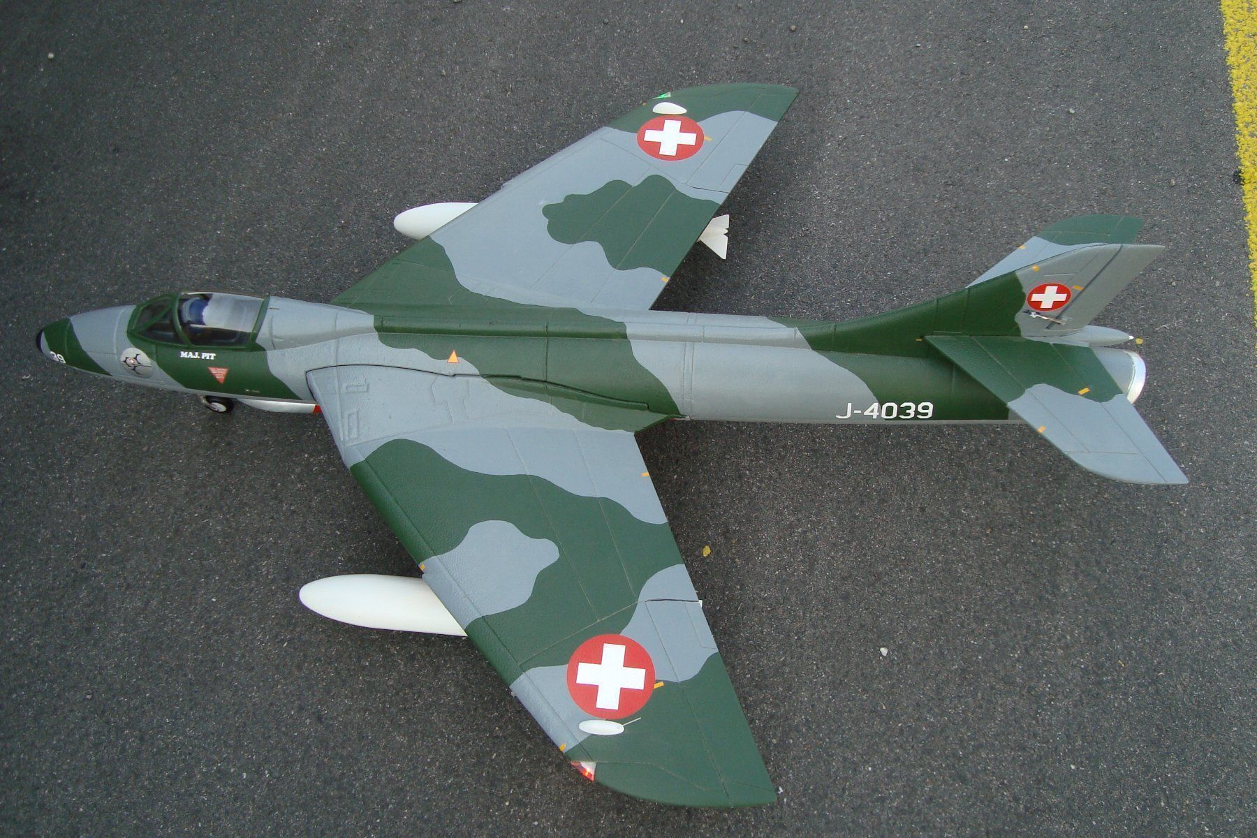 Modellismo RC: Hawker Hunter MK 58 – Nuovo (secondo la descrizione) da Rubigen venduto da remarub 1
