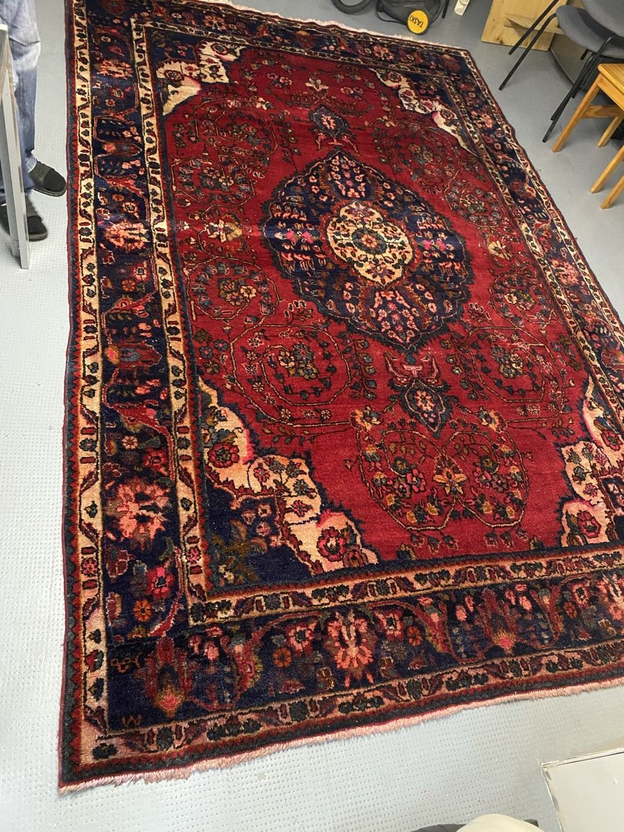 Tappeti: Schöner Orientteppich rot gemustert 220x340cm – Usato da Magden venduto da dur_68p9 1