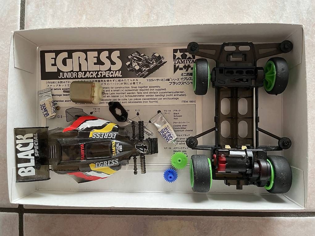RC Modellbau: MINI 4WD Egress Junior Black Special – Gebraucht aus Bedano von cal_w6xl 1
