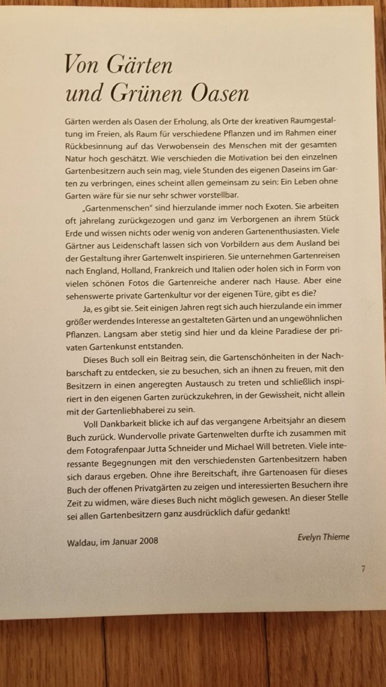 Bücher: Gartenbuch "Gärten und Grüne Oasen" – Gebraucht aus Zürich von Gabced 3