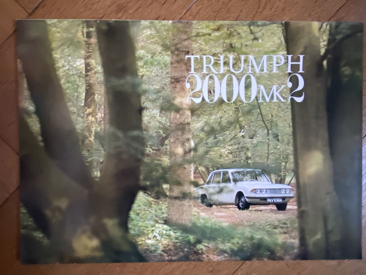 Triumph Dokumente: Triumph 2000 MK2 Prospekt ca 1970 1971 brochure holländisch – Gebraucht aus Langenthal von Andreasdavidk