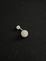 Bauchnabelpiercing Kristall Kugel - Neu & ungetragen!