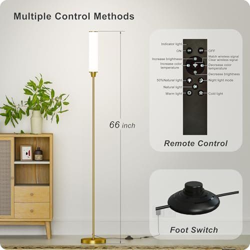 Lampade: fernbedienung dimmbar Led Stehlampe eck wohnzimmer 10 -100 – Nuovo e nell'imballaggio originale da Hundwil venduto da pak_7zvn 4