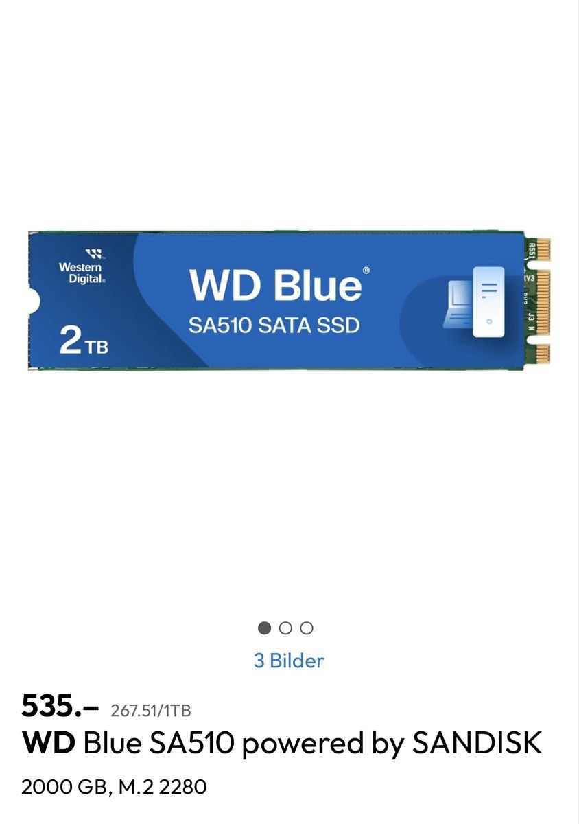 Sandisk Harddisks: 4TB SSD – Neu (gemäss Beschreibung) aus Gams von Esxi 1