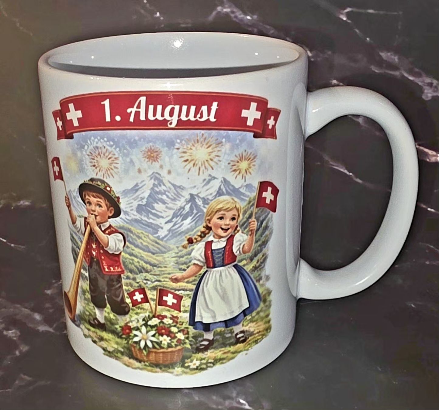 Tazze: 1.August Tasse – Nuovo e nell'imballaggio originale da Egerkingen venduto da bami7068 4