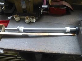 Zugrohr W 20 500 mm lang mit Aufnahme MK 4-innen W 20