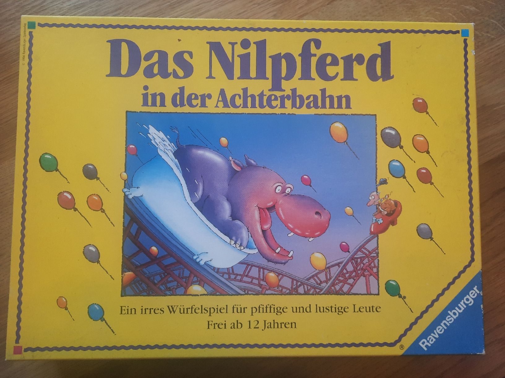 Ravensburger Giochi: Das Nilpferd in der Achterbahn – Usato da Ennetbaden venduto da gekkoloco