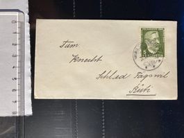 Schweiz 1944 Neujahrsgruss Briefli 5 Rp PJ WALD (ZÜRICH)