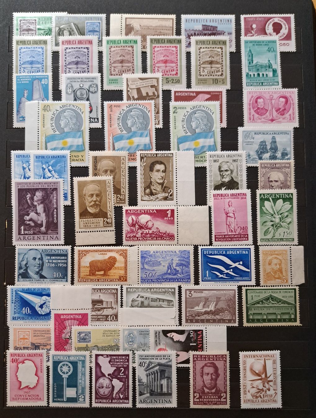 Tutti i francobolli: Lot Argentinien postfrisch und gestempelt – Nuovo (secondo la descrizione) da Unterägeri venduto da PhilatelieStudiger 3