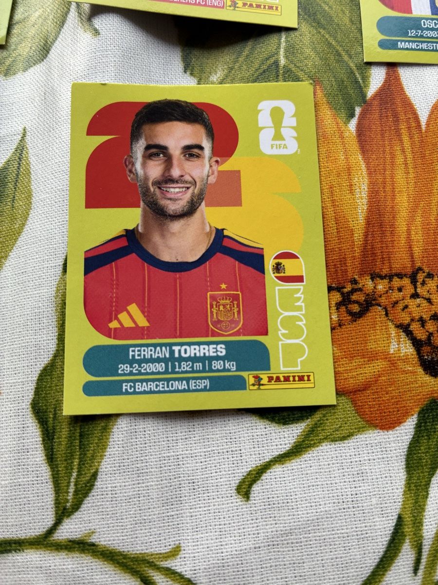 Panini Carte collezionabili: Panini FIFA World Cup 2026 Ferran Torres ESP 18 – Usato da Wettingen venduto da ric_xm6x
