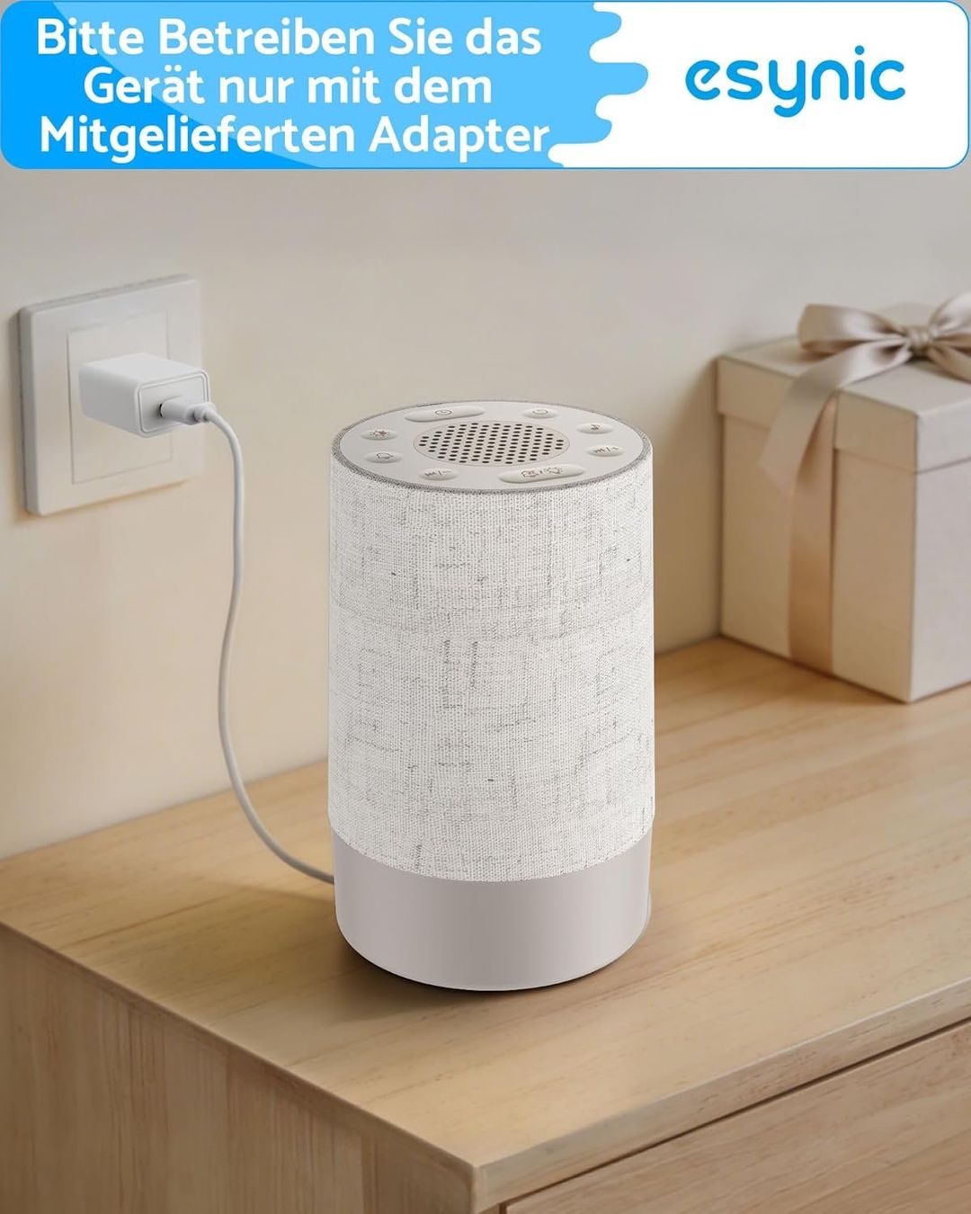 Sveglie: eSynic Lichtwecker White Noise 30 Sounds – Nuovo e nell'imballaggio originale da Suhr venduto da SchnapperCH 8