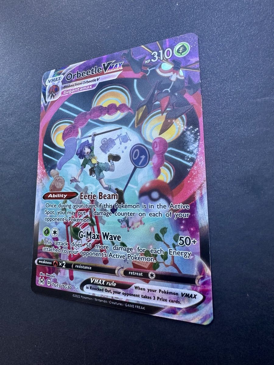 Pokémon Sammelbilder & Trading cards: Orbeetle VMAX #TG13 - Lost Origin - Ab 1.- CHF! – Gebraucht aus Bern von HugoStiglitz11 2