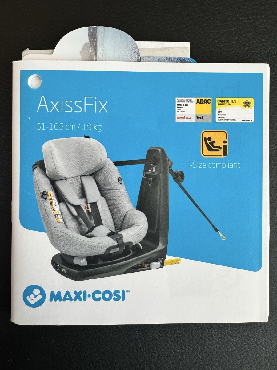 Maxi-Cosi Seggiolini per auto: AxissFix Maxi-Così Blue / Gray – Usato da Basel venduto da neofu