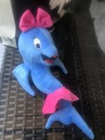 Plüschfigur Delfin Delphin rosa blau