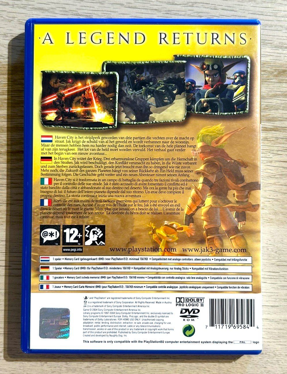 Sony Spiele: Jak 3 PS2 – Gebraucht aus St. Gallen von Alpine.Arcade 1