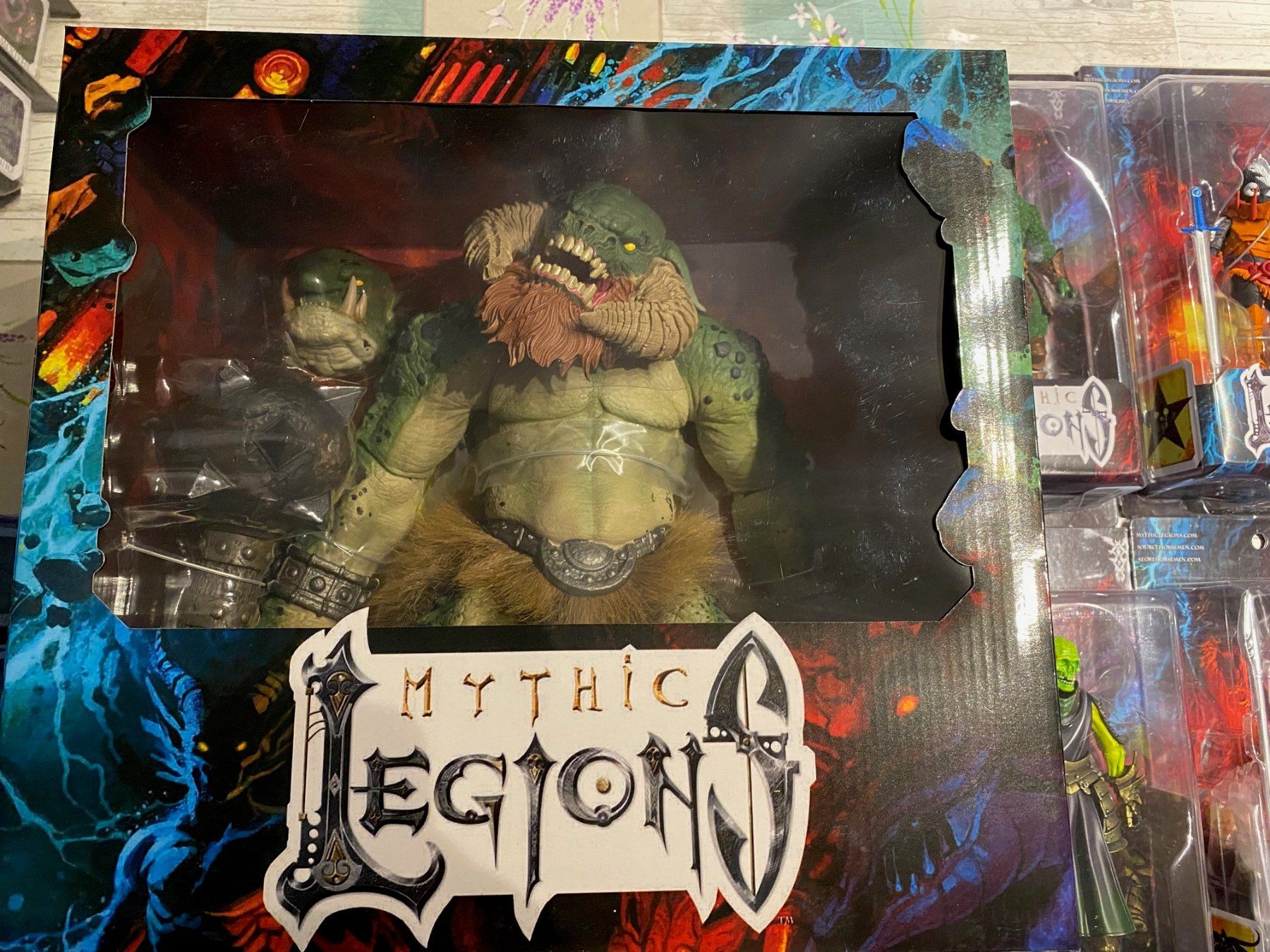 Statuette: Mythic Legions Forest Troll Version 2 Neu/OVP – Nuovo e nell'imballaggio originale da Ennetmoos venduto da Zenvo