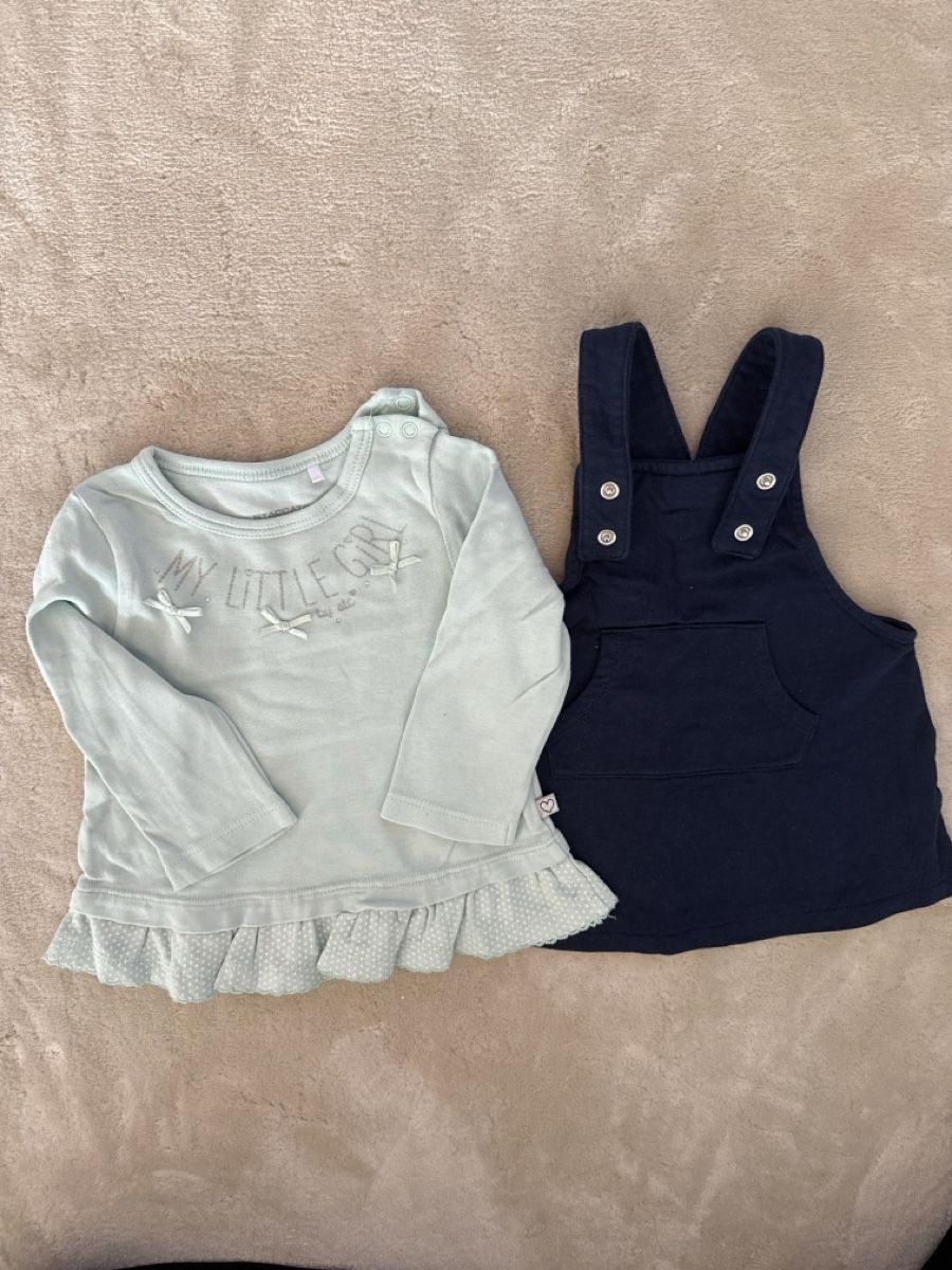 Kleiderpakete & -sets: 2 jolis petits hauts taille 2-4 mois – Gebraucht aus Crassier von GGblue23515