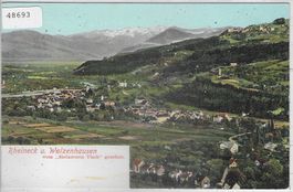 Rheineck und Walzenhausen vom "Steinernen Tisch" gesehen