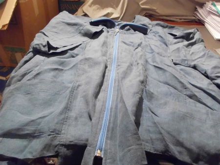 Jacke Grösse L/XL, Donna Carla, blau Ton