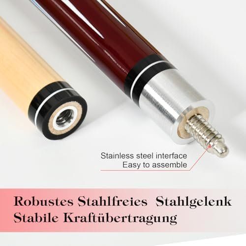 Stecche da biliardo: Queue Satz 2 Pool Queues 58 Stöcke Billardqueue Cues Billard – Nuovo e nell'imballaggio originale da Hundwil venduto da pac_6jh8 4