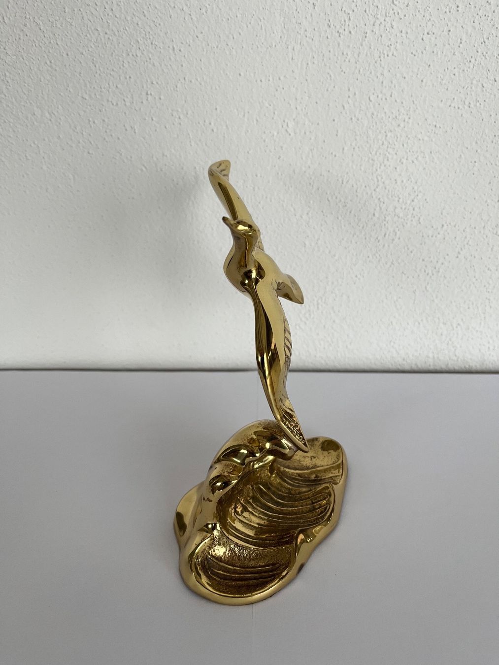 Sculture & Statue: Möwe mit Welle aus Messing – Usato da Wetzikon ZH venduto da seli03 3