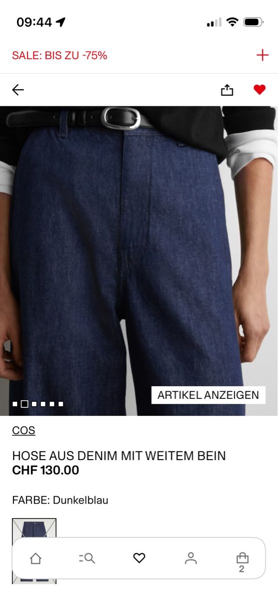 Cos Jeans: Neue Jeans von COS, Grösse 32 – Nuovo (secondo la descrizione) da Bern venduto da Emilusipi 4