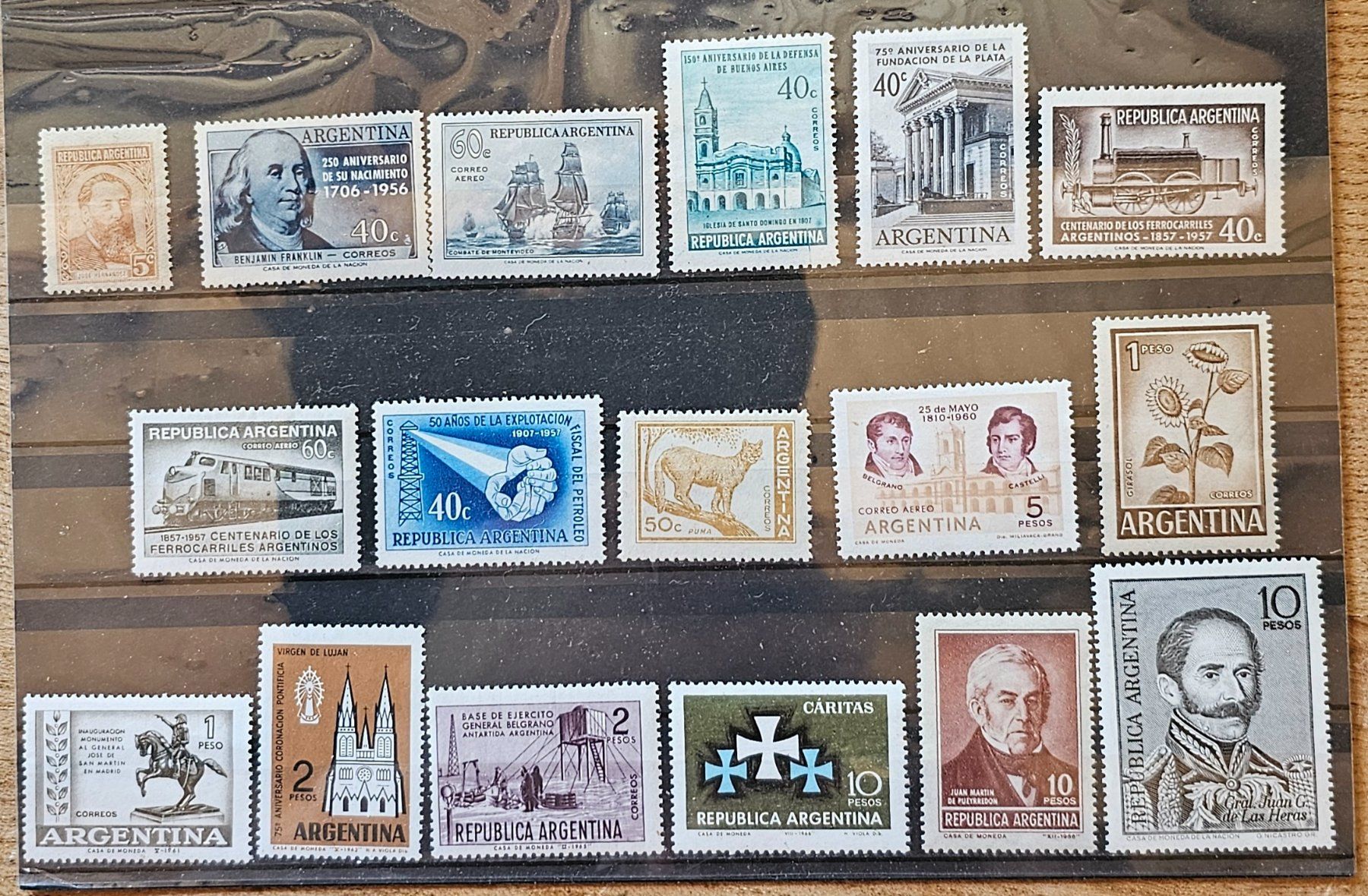 Alle Briefmarken: Argentinien- alte postfrische  ** Marken – Neu (gemäss Beschreibung) aus Les Valettes von Nuba1